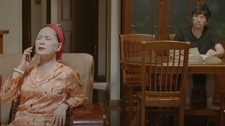 Bà Hiền từ chối việc đi đón cháu. Ảnh chụp màn hình