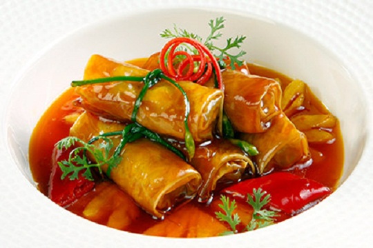 Món ngon mỗi ngày - Hướng dẫn chi tiết cách làm món Chả lụa chay kho thơm