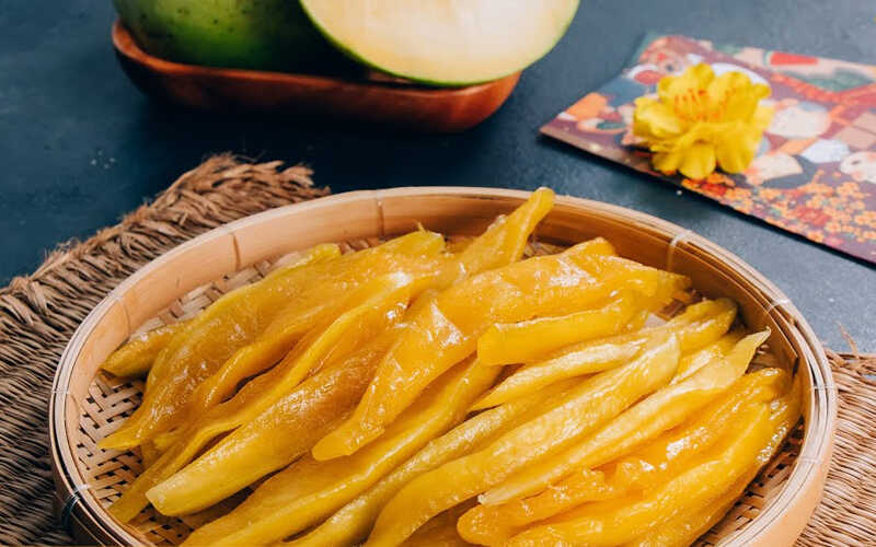 Món ngon mỗi ngày - Hướng dẫn chi tiết cách làm món Mứt xoài dẻo thơm ngọt