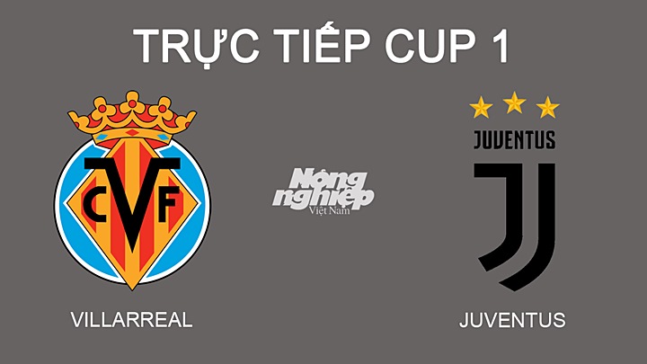 Trực tiếp bóng đá CUP 1 giữa Villarreal vs Juventus hôm nay 23/2/2022