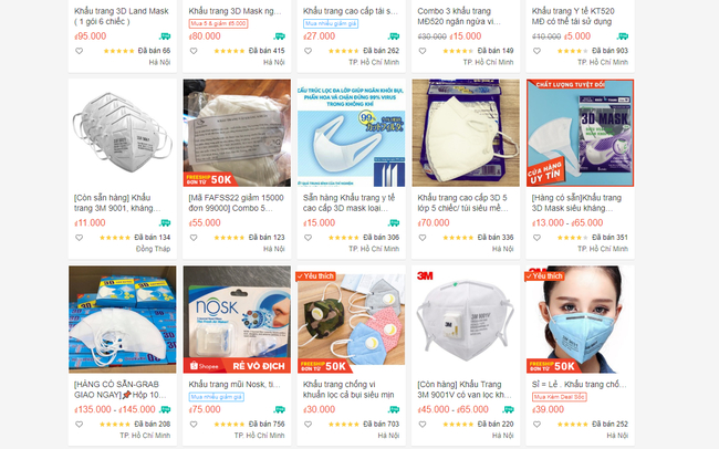 Các sàn thương mại điện tử đã xử lý hàng chục nghìn gian hàng, sản phẩm vi phạm trong thời gian qua.