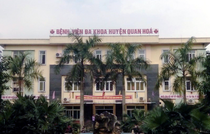 qh-124456_938.jpg Bệnh viện Đa khoa huyện Quan Hóa, nơi ông Tần từng làm việc. Ảnh: TL.