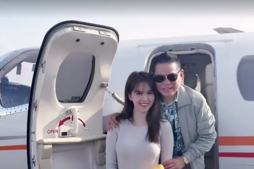 Vừa qua, Ngọc Trinh sang Mỹ thăm người yêu và ra mắt gia đình bạn trai.