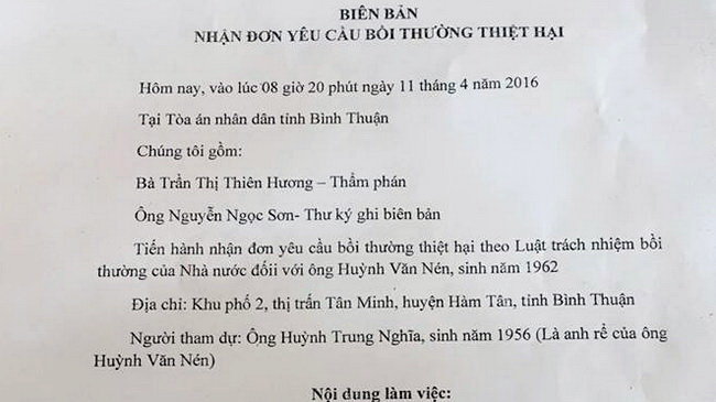 Vì sao ông Huỳnh Văn Nén đòi bồi thường 18 tỉ đồng? 
