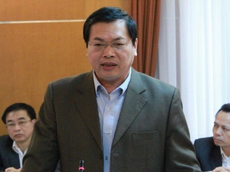 Ông Vũ Huy Hoàng, thời còn làm Bộ trưởng Bộ Công Thương