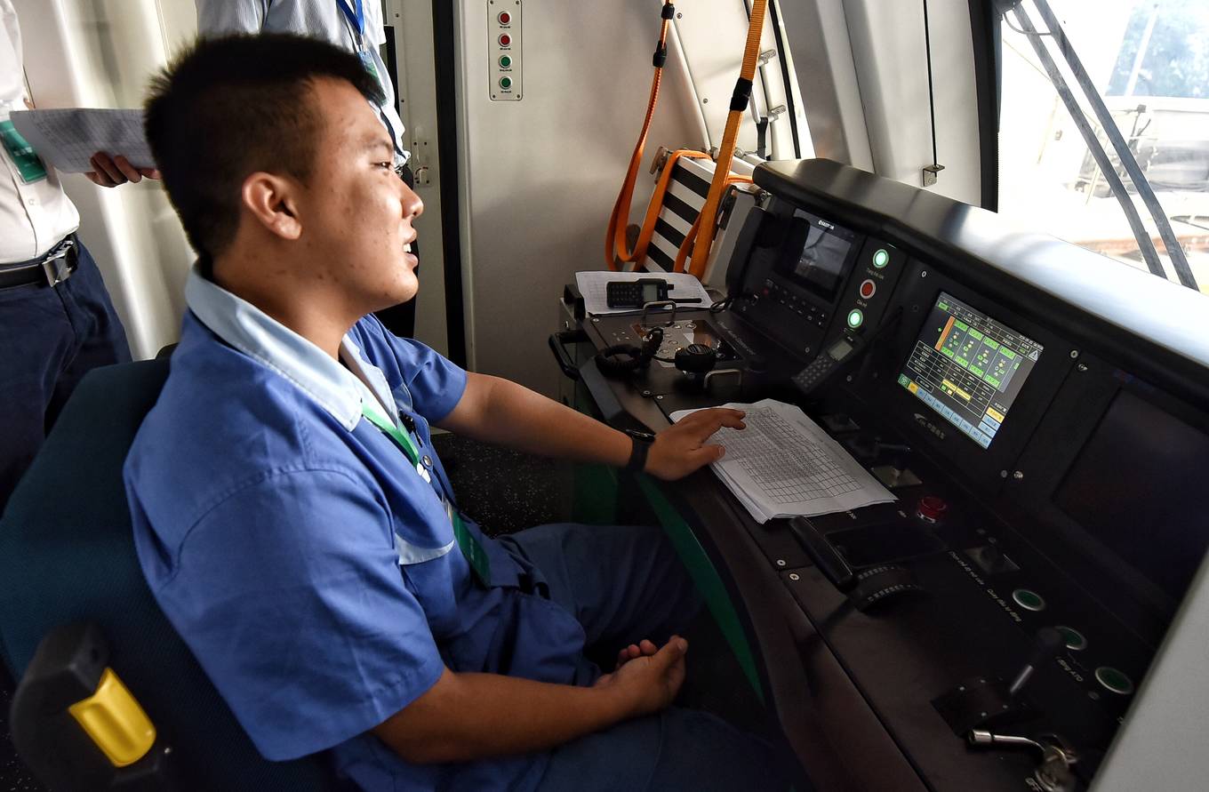 Tàu Cát Linh - Hà Đông chạy thử toàn tuyến