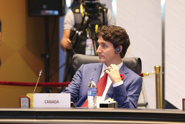   Thủ tướng Canada Justin Trudeau (Ảnh: Ban tổ chức APEC Việt Nam 2017)  