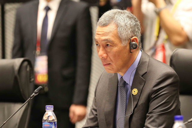   Thủ tướng Singapore Lý Hiển Long (Ảnh: Ban tổ chức APEC Việt Nam 2017)  