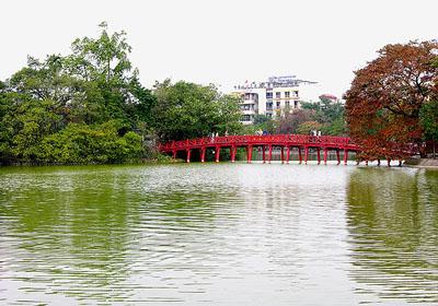 Cầu Thê Húc - nơi 