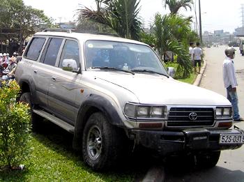 Hiện trường vụ tai nạn