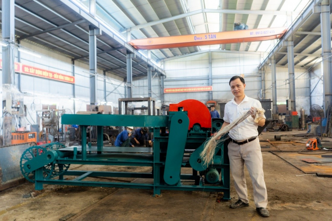 hvnn11-224213_377.jpg Dự án 'Chế biến sợi chuối bằng công nghệ Abaca' thuộc lĩnh vực Công nghiệp, chế tạo sản phẩm lọt top 12 dự án vào vòng chung kết. Ảnh: HVNN.