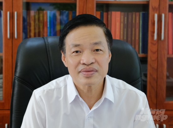 Prof. Dr. Vo Dai Hai, Director of Vietnam Academy of Forestry Science. Photo: Ba Thang.