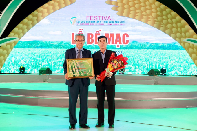 Loc Troi 28 won the first prize in the Vietnamese Brand Delicious Rice Contest. Photo: TDLT.