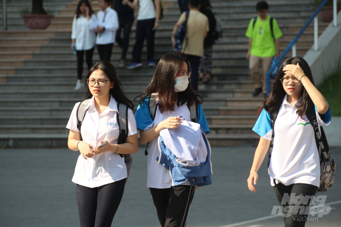 Hà Nội đề xuất cho học sinh nghỉ đến 15/3. Ảnh: Phạm Hiếu.