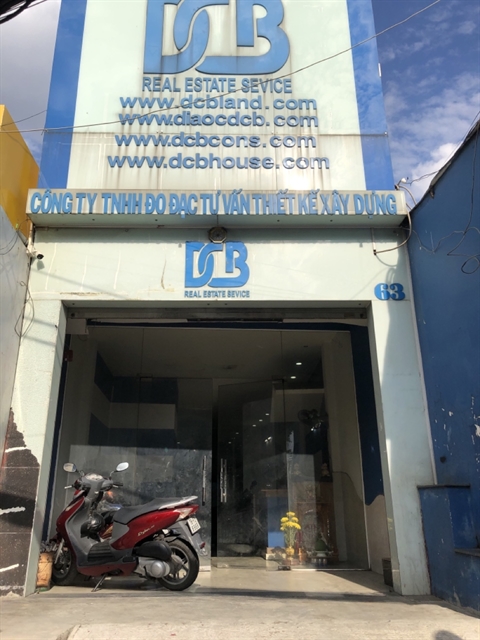 1a43ef00517eac20f56f_81955251-083424_144.jpg Trụ sở Công ty DCB. Ảnh: ST.