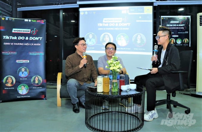tiktok-191148_39.jpg Buổi Workshop với chủ đề 'TikTok Do & Don’t – Định vị thương hiệu cá nhân'. Ảnh: Phạm Hiếu.