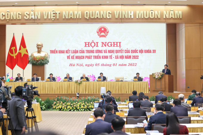 bac-minh-113733_438.jpg Hội nghị triển khai Kết luận của Trung ương và Nghị quyết của Quốc hội khóa XV về kế hoạch phát triển kinh tế - xã hội năm 2022. Ảnh: VGP/Nhật Bắc.