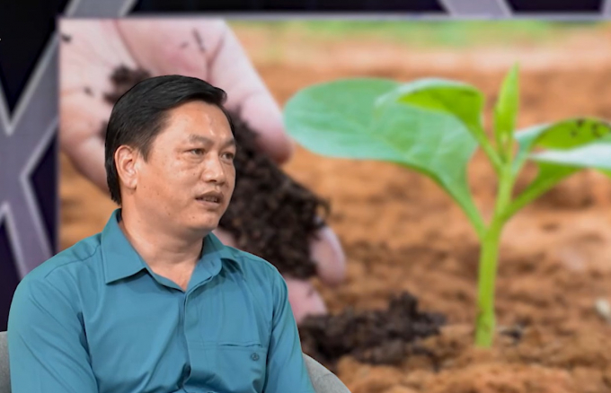 Ông Khắc Ngọc Bá, Phó Tổng Giám đốc Tập đoàn Quế Lâm. Ảnh: Nguyên Huân.
