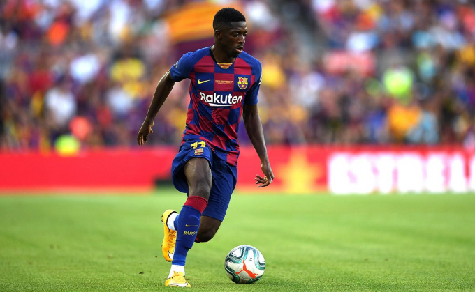 Dembele cần cân nhắc khả năng ra đi. Ảnh: Barcelona.