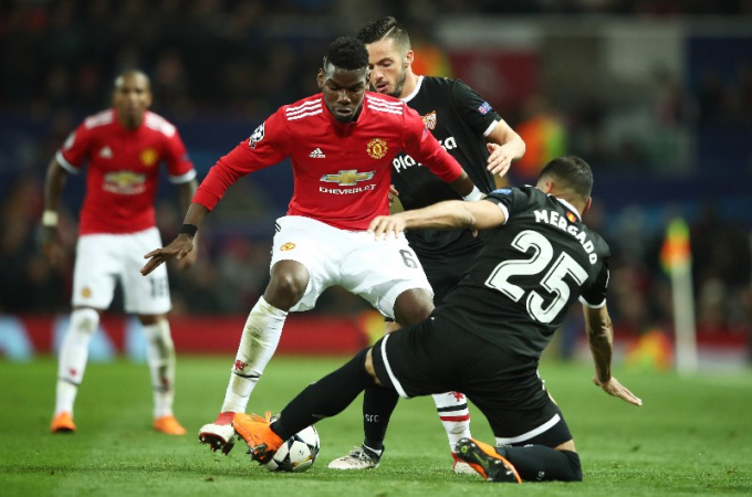 Tại Europa Leagua, Sevilla còn được đánh giá cao hơn so với Man United. Ảnh: Tribuna.