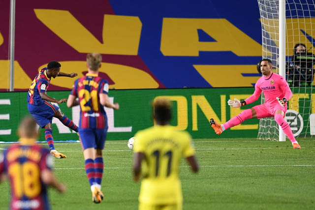 Barcelona đại thắng ngày ra quân. Ảnh: LaLiga.