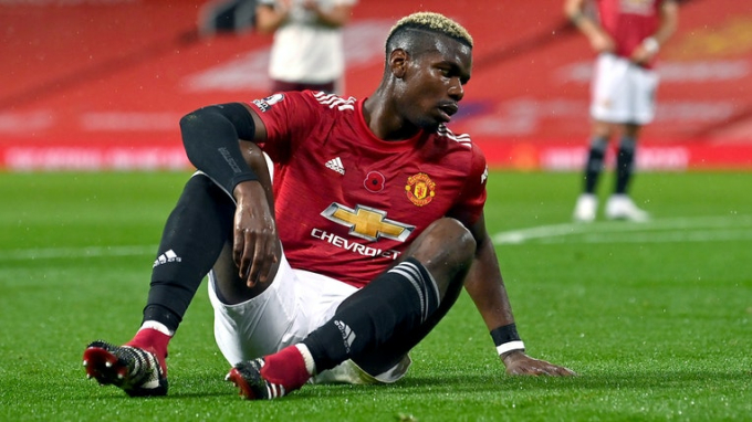 Không ngạc nhiên nếu Paul Pogba trở lại ghế dự bị. Ảnh: Express.