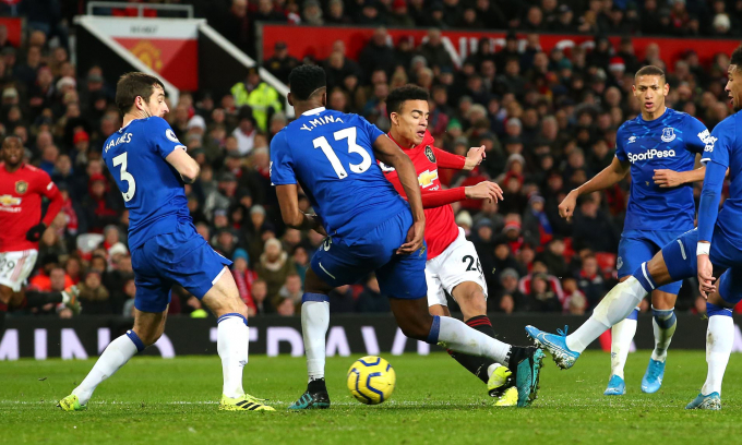 everton-075934_748.jpg Everton vs Man United sẽ là cơ hội để Solskjaer giữ ghế. Ảnh: Dailymail.