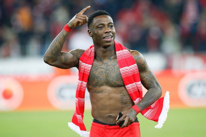 Quincy Promes bị bắt vì đâm người thân. Ảnh: Dailymail.
