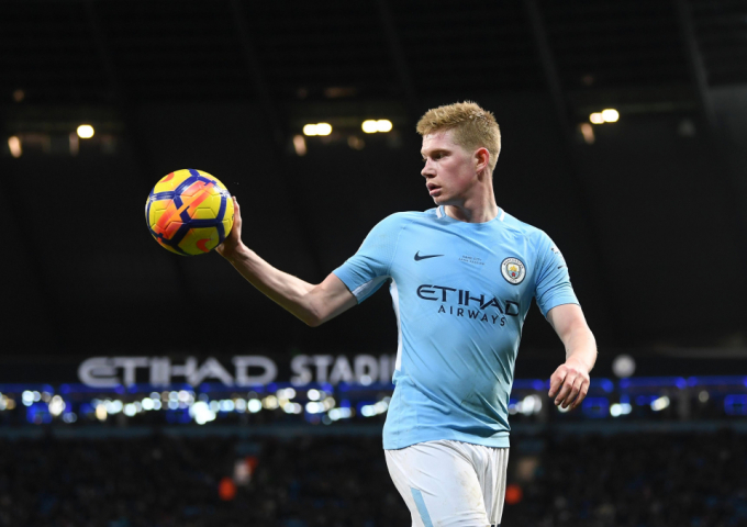 Man City chưa được gia hạn hợp đồng với De Bruyne. Ảnh: Dailymail.