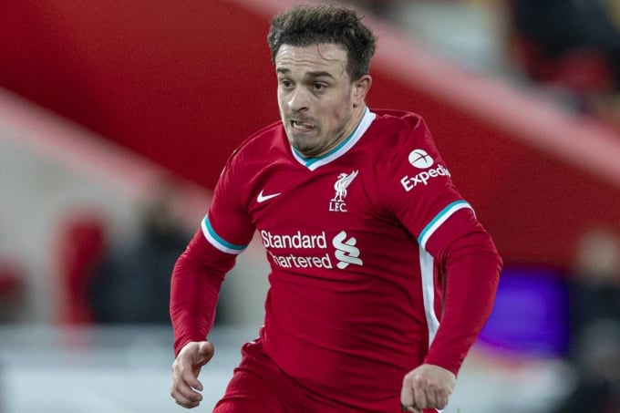 sha-002122_836.jpg Shaqiri cũng không còn tương lai tại Anfield. Ảnh: Dailymail.