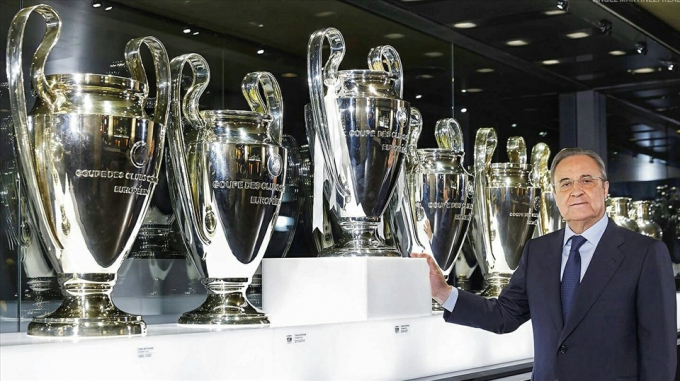 Perez cho rằng Champions League đã lỗi thời. Ảnh: AS.