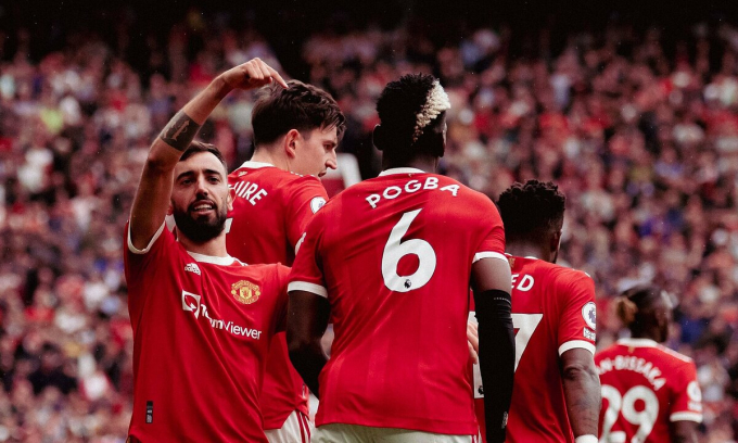 Man United đứng trước kỷ lục bất bại tại Premier League. Ảnh: Dailymail.