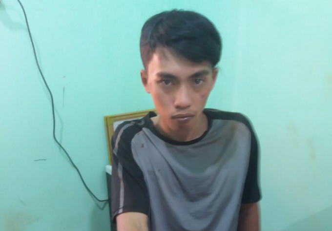 163634543_1081944542329197_5731881604177608024_n-095206_759.jpg Đối tượng Hồ Tấn Minh tại cơ quan công an.