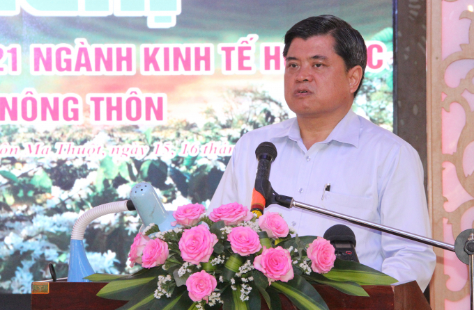 thutruongnam_minhquy-151550_984.jpg Thứ trưởng Bộ NN-PTNT Trần Thanh Nam phát biểu chỉ đạo hội nghị. Ảnh: Quang Yên.