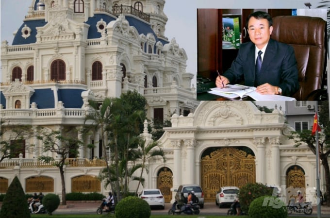 Tòa biệt thự nhìn như lâu đài của đại gia xăng dầu Ngô Văn Phát trên đường Lê Hồng Phong, TP Hải Phòng. Ảnh: Đinh Mười.