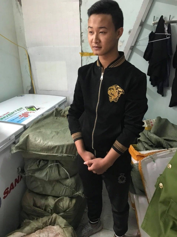 Chủ lô hàng - Nguyễn Khắc Tươi. Ảnh: CAHP.