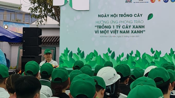 2ee6c2739730656e3c21-212414_711.jpg Chương trình được đông đảo các tổ chức, doanh nghiệp tại Hải Phòng hưởng ứng. Ảnh: ND.