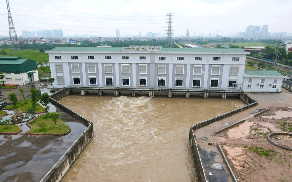 Hà Nội: Kiểm tra công trình thuỷ lợi trước mùa mưa lũ
