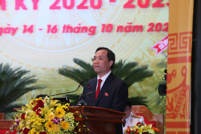 a12a5480-085336_614.jpg Phó Bí thư thường trực Tỉnh ủy Hà Tĩnh Hoàng Trung Dũng cho hay, thu nhập bình quân đầu người trên địa bàn đã tăng từ 23 triệu đồng (2015) lên 36 triệu đồng( 2020). Ảnh: Gia Hưng.