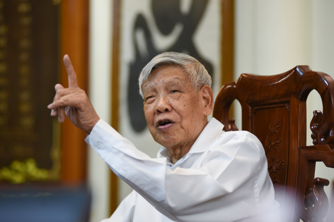 Cố Tổng Bí thư Lê Khả Phiêu (1931-2020). Ảnh: Tùng Đinh.