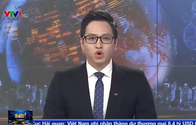BTV Nguyễn Anh Quang trong Bản tin Tài chính Kinh doanh sáng 17/8.