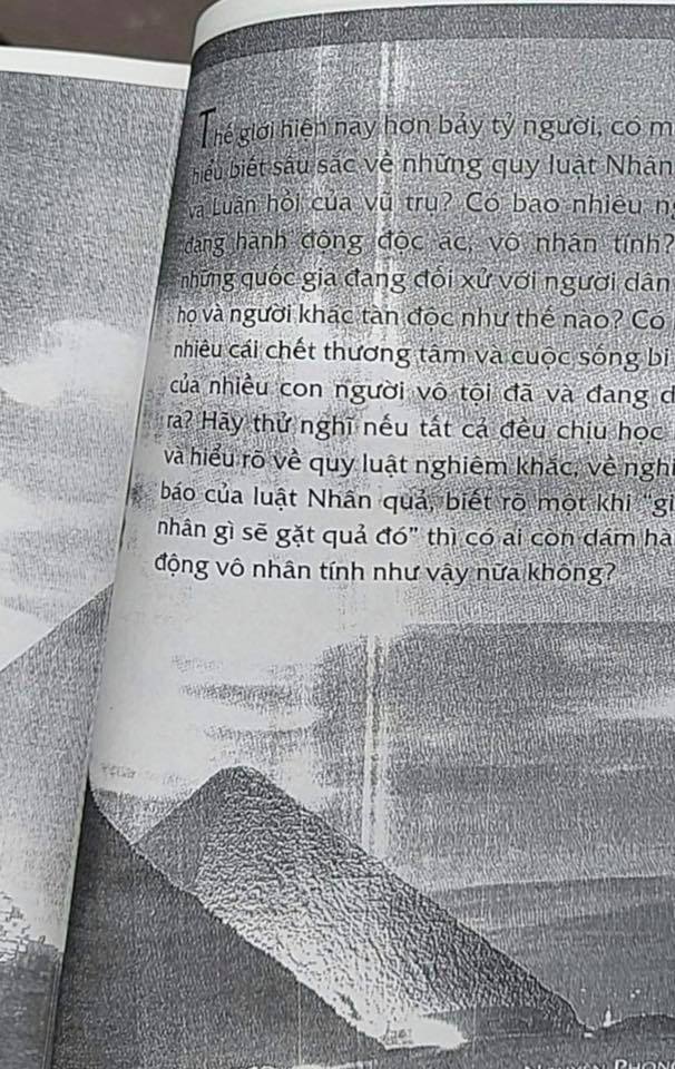 Chất lượng sách giả 'Muôn kiếp nhân sinh' rất kém.