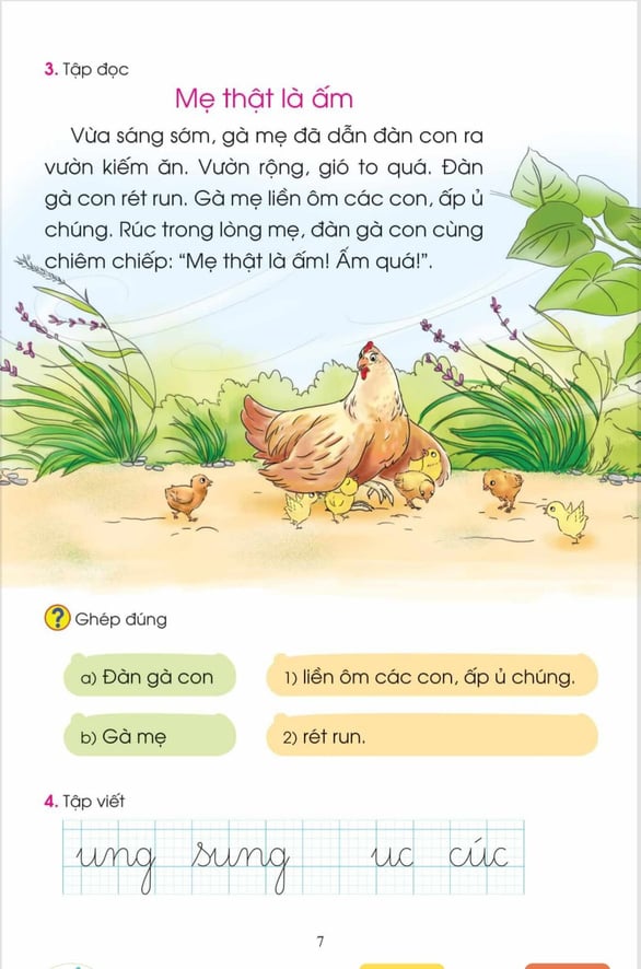 1-bai-hoc-thay-the-151309_389.jpg Bài bổ sung trong tài liệu đính chính để thay thế bài 'Hai con ngựa' bị dư luận phê phán.