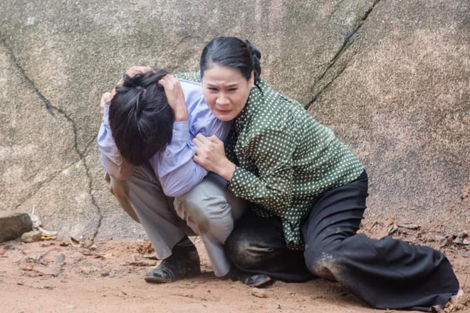 Diễn viên Thân Thúy Hà đóng vai mẹ kế Điệp trong bộ phim 'Ngày em đến'.