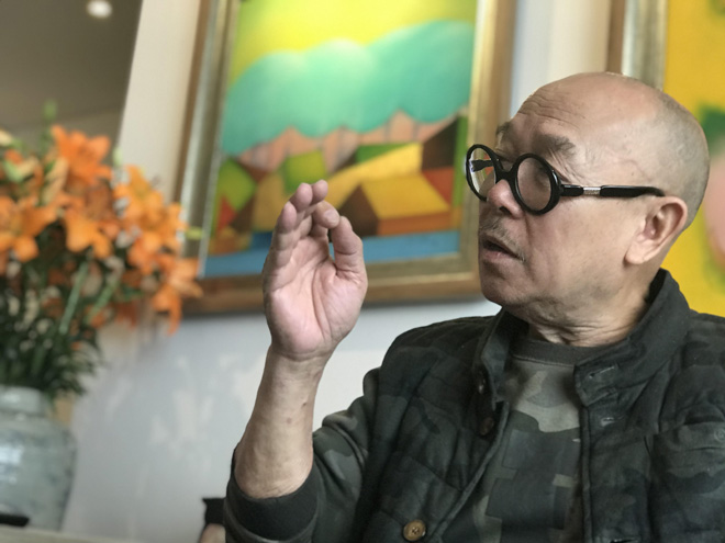 1-thanh-chuong-075830_864.jpg Họa sĩ Thành Chương năm nay 73 tuổi.