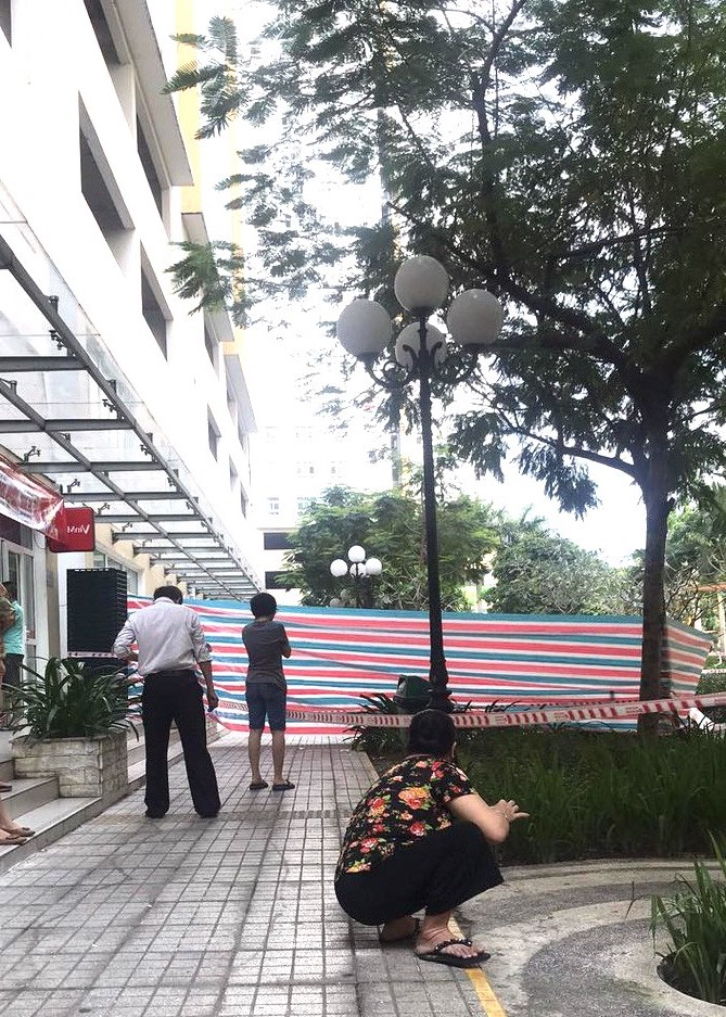Hiện trường vụ tai nạn. Ảnh: Trần Tiến.