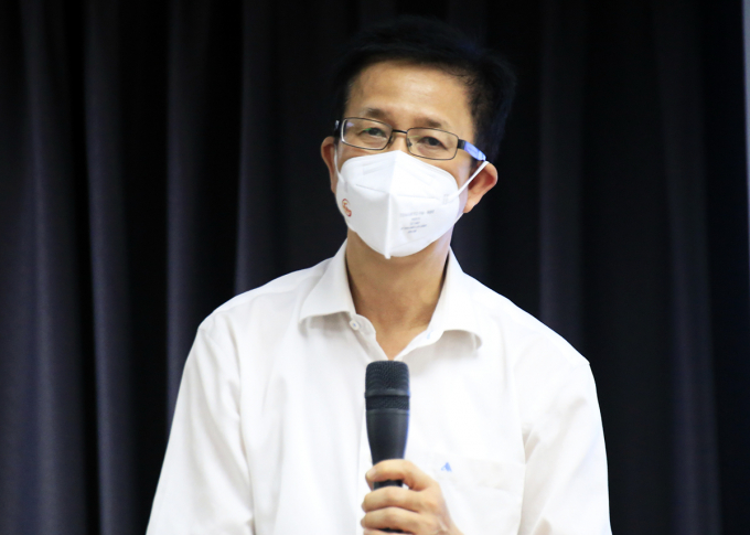 Ông Phạm Đức Hải: 'Thành phố đã chuẩn bị các phương án đảm bảo cung ứng đủ hàng hóa trong thời gian thực hiện các biện pháp nêu trên'. Ảnh: Nguyễn Thuỷ.