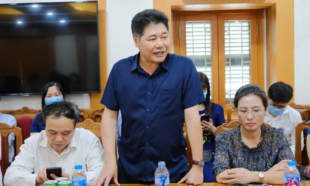 z2565529214552_0880066fc7431cb4be9a89e4568c09f0-105858_838.jpg Ông Lê Quốc Thanh - Giám đốc Trung tâm Khuyến nông Quốc gia. Ảnh: Bá Thắng.