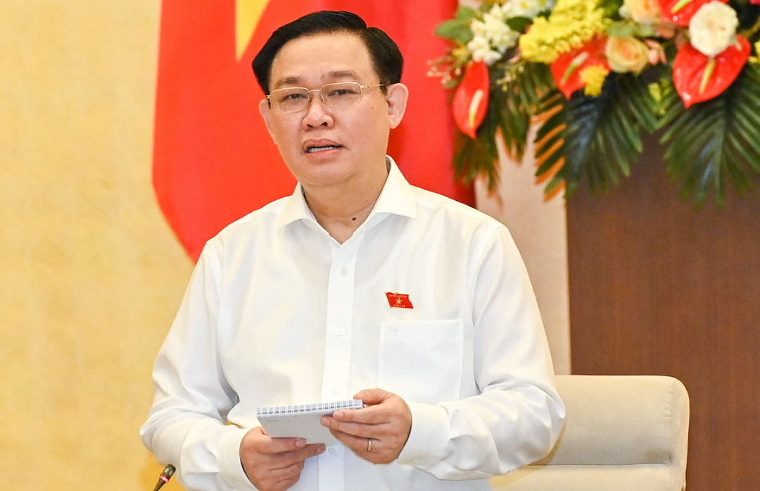 vuong-dinh-hue-vne17-8-21-2961-1629186687-172043_227.jpeg Chủ tịch Quốc hội Vương Đình Huệ cho ý kiến về số kết dư Bảo hiểm Xã hội, Bảo hiểm Thất nghiệp sáng 17/8. Ảnh: Hoàng Phong.
