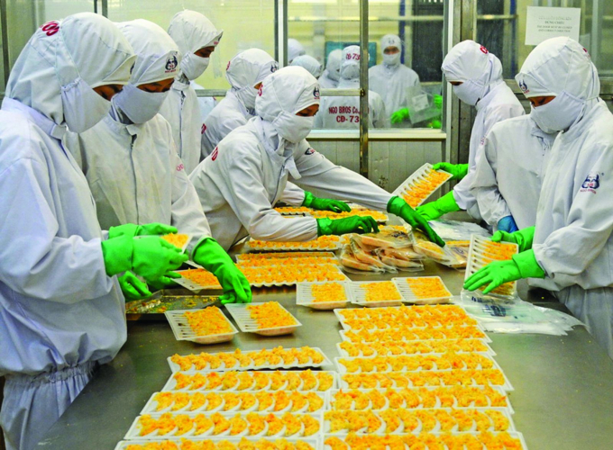 No quarantine needed for processed and airtight-packaged fisheries products.